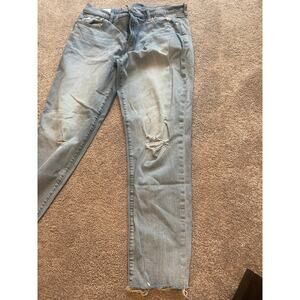 Women’s Gap Jeans 14 Tall. Faded blue